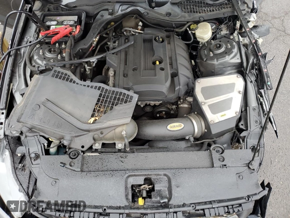 2016 Ford Mustang EcoBoost with VIN 1FA6P8TH6G5307665, listed as a Copart auction lot 55615395 with 177,127 mi miles and Salvage Title. Bid and sale history available at DreamBid. Image 11.