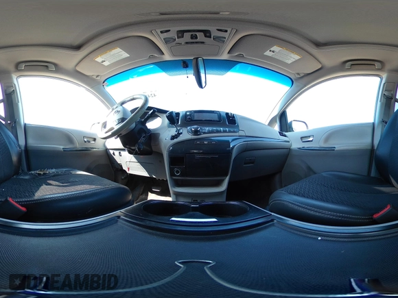 2012 Toyota Sienna SE with VIN 5TDXK3DCXCS267405, listed as a IAAI auction lot 42401101 with 134,553 mi miles and . Bid and sale history available at DreamBid. Image 18.