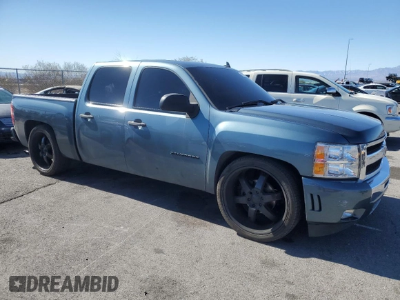 2008 Chevrolet Silverado 1500 1LT with VIN 3GCEC13J38G243316, listed as a Copart auction lot 45857755 with 203,734 mi miles and Salvage Title. Bid and sale history available at DreamBid. Image 4.