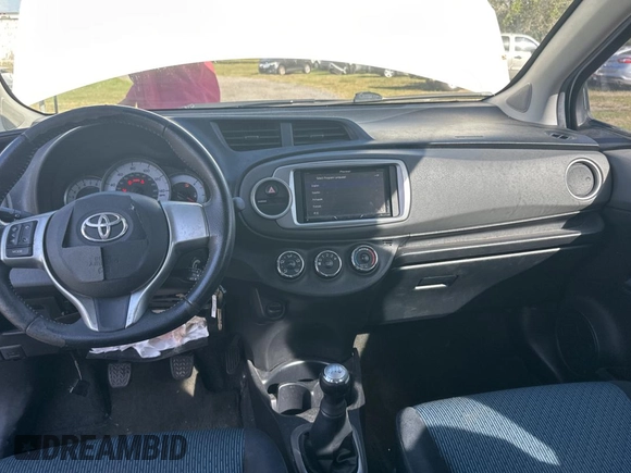 2012 Toyota Yaris L with VIN JTDKTUD36CD523080, listed as a Copart auction lot 80987914 with 134,041 mi miles and Clean Title. Bid and sale history available at carsss.com. Image 9.