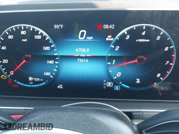 2021 Mercedes-Benz GLE 350 with VIN 4JGFB4KB2MA412328, listed as a IAAI auction lot 42540187 with 73,416 mi miles and . Bid and sale history available at DreamBid. Image 7.