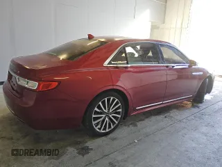 2018 Lincoln Continental Premiere with VIN 1LN6L9PKXJ5603843, listed as a Copart auction lot 81578764 with 77,656 mi miles and Non Repairable. Bid and sale history available at carsss.com. Image 3.