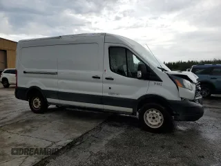 2019 Ford Transit with VIN 1FTYE2CM7KKB67736, listed as a Copart auction lot 59896285 with 120,913 mi miles and Salvage title. Bid and sale history available at DreamBid. Image 4.