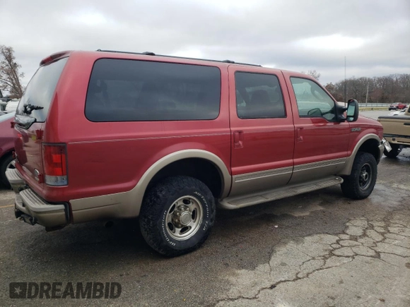 2003 Ford Excursion Eddie Bauer с VIN 1FMNU45S63EC62376, выставлен на аукционе Copart как лот 83900044 с пробегом 212 734 миль миль и Списание • Salvage title. История ставок и продаж доступна на DreamBid. Изображение 3.