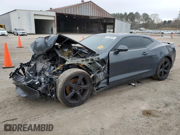 2018 Chevrolet Camaro 2SS with VIN 1G1FH1R73J0114013, listed as a Copart auction lot 44736345 with Not provided miles and Salvage title. Bid and sale history available at DreamBid. Image 1.