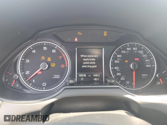 2016 Audi Q5 Premium Plus с VIN WA1L2AFP2GA081681, выставлен на аукционе Copart как лот 49495935 с пробегом 108 248 миль миль и На запчасти • Non repairable. История ставок и продаж доступна на DreamBid. Изображение 9.