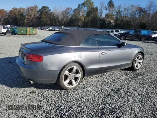 2015 Audi A5 Premium with VIN WAUCFAFH1FN010902, listed as a Copart auction lot 80264624 with 129,786 mi miles and Salvage title. Bid and sale history available at DreamBid. Image 3.