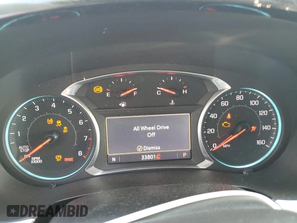 2020 Chevrolet Traverse LT Cloth with VIN 1GNEVGKW7LJ190290, listed as a Copart auction lot 69182974 with 33,801 mi miles and Salvage Title. Bid and sale history available at carsss.com. Image 9.