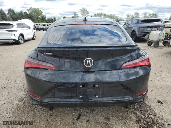 2024 Acura Integra w/A-Spec Package with VIN 19UDE4H31RA004754, listed as a Copart auction lot 70128494 with 0 mi miles and Salvage Title. Bid and sale history available at carsss.com. Image 6.