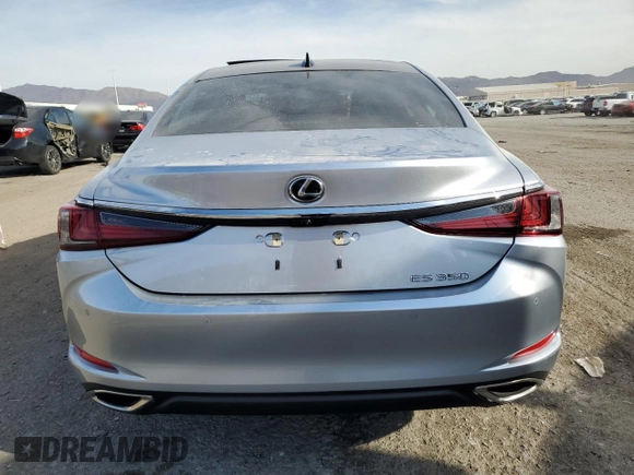 2024 Lexus ES 350 with VIN 58ADZ1B18RU160379, listed as a Copart auction lot 50264315 with 9,211 mi miles and Salvage title. Bid and sale history available at DreamBid. Image 6.