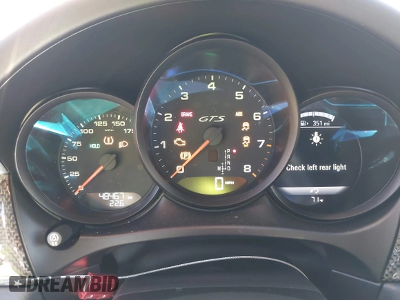 2017 Porsche Macan GTS with VIN WP1AG2A59HLB51272, listed as a IAAI auction lot 41742285 with 48,467 mi miles and . Bid and sale history available at DreamBid. Image 7.