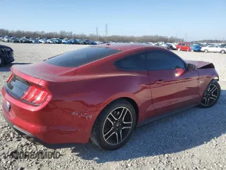 2020 Ford Mustang GT with VIN 1FA6P8CF5L5129241, listed as a Copart auction lot 48660485 with 29,552 mi miles and Salvage Title. Bid and sale history available at carsss.com. Image 3.