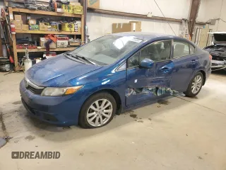 2012 Honda Civic LX z VIN 2HGFB2F53CH003821, wystawiony jako Copart lot #79885534 z przebiegiem 186 023 mil mil oraz Szkoda całkowita • Salvage title. Historia ofert i sprzedaży dostępna na DreamBid. Obrazek 1.
