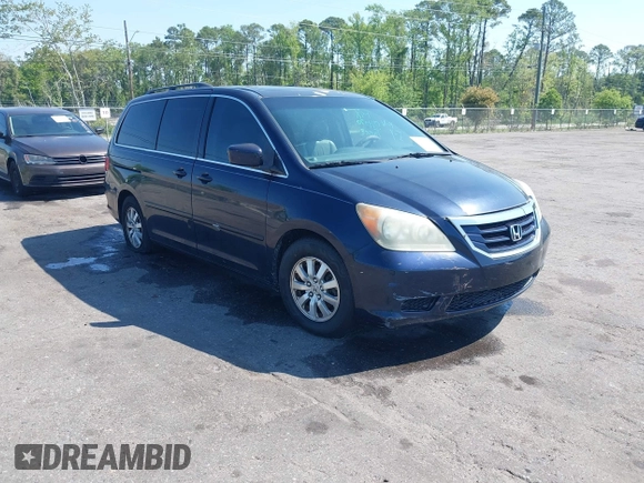 2008 Honda Odyssey EX-L with VIN 5FNRL38778B094070, listed as a IAAI auction lot 41842536 with 211,390 mi miles. Bid and sale history available at carsss.com. Image 1.
