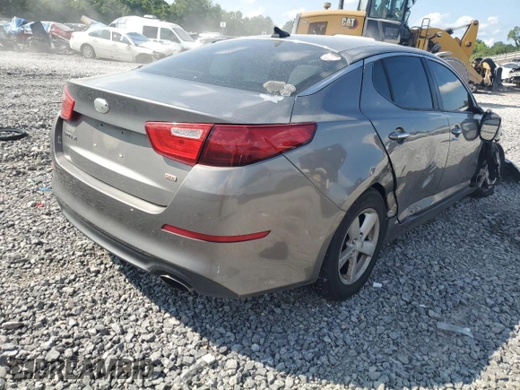 2014 Kia Optima LX with VIN 5XXGM4A73EG282520, listed as a Copart auction lot 60062735 with 170,351 mi miles and Salvage title. Bid and sale history available at DreamBid. Image 3.