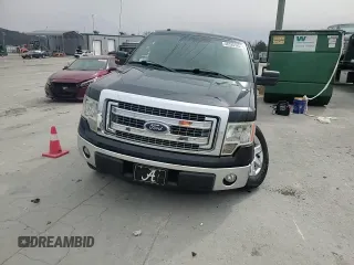 2014 Ford F-150 XL with VIN 1FTFW1CF3EKG41038, listed as a Copart auction lot 48328585 with 104,492 mi miles and Salvage Title. Bid and sale history available at carsss.com. Image 11.