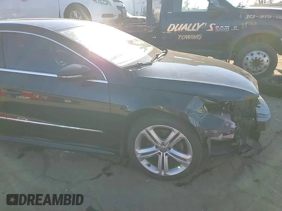 2013 Volkswagen CC R-Line with VIN WVWBP7AN0DE555448, listed as a Copart auction lot 75408294 with 104,475 mi miles and Clean Title. Bid and sale history available at DreamBid. Image 11.