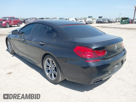 2014 BMW 6 Series 650i with VIN WBA6B2C58ED129026, listed as a IAAI auction lot 41825916 with 109,264 mi miles and . Bid and sale history available at carsss.com. Image 3.