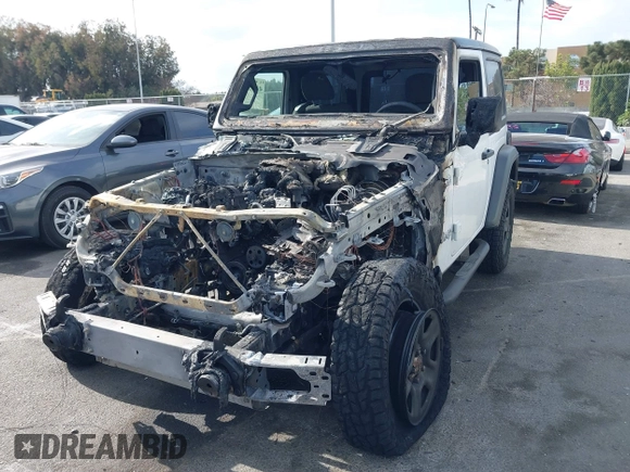 2018 Jeep Wrangler Sport S with VIN 1C4GJXAG0JW173936, listed as a IAAI auction lot 41070756 with Not Provided miles and . Bid and sale history available at DreamBid. Image 16.