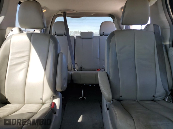 2014 Toyota Sienna XLE with VIN 5TDYK3DCXES470334, listed as a Copart auction lot 49579925 with 146,837 mi miles and Salvage Title. Bid and sale history available at DreamBid. Image 10.