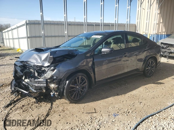 2022 Subaru WRX Premium with VIN JF1VBAF68N9019034, listed as a Copart auction lot 42025125 with 20,129 mi miles and Salvage Title. Bid and sale history available at carsss.com. Image 1.