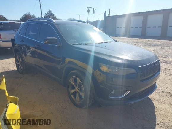 2020 Jeep Cherokee Limited with VIN 1C4PJLDB4LD568404, listed as a IAAI auction lot 41627191 with 91,799 mi miles. Bid and sale history available at carsss.com. Image 1.