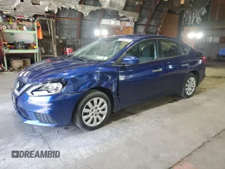 2017 Nissan Sentra S with VIN 3N1AB7APXHY208135, listed as a Copart auction lot 53930135 with 107,589 mi miles and Salvage Title. Bid and sale history available at carsss.com. Image 1.
