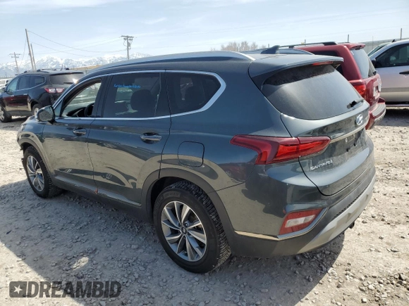 2020 Hyundai Santa Fe Limited with VIN 5NMS5CADXLH208078, listed as a Copart auction lot 52400485 with 60,683 mi miles and Salvage Title. Bid and sale history available at DreamBid. Image 2.