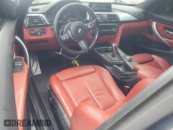 2015 BMW 4 Series 435i with VIN WBA3R1C51FK194208, listed as a Copart auction lot 50920225 with 114,894 mi miles and Salvage title. Bid and sale history available at DreamBid. Image 8.