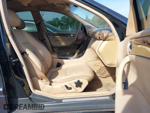 2003 Mercedes-Benz C 240 with VIN WDBRF61J73F394659, listed as a IAAI auction lot 42534142 with 3,774 mi miles and . Bid and sale history available at DreamBid. Image 5.