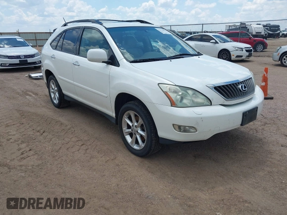 2008 Lexus RX 350 with VIN JTJGK31U080013450, listed as a IAAI auction lot 42174997 with 143,359 mi miles and . Bid and sale history available at DreamBid. Image 1.