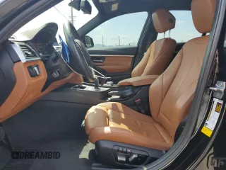 2017 BMW 3 Series 330i with VIN WBA8B9G31HNU53279, listed as a Copart auction lot 54943075 with 121,339 mi miles and Salvage Title. Bid and sale history available at carsss.com. Image 7.