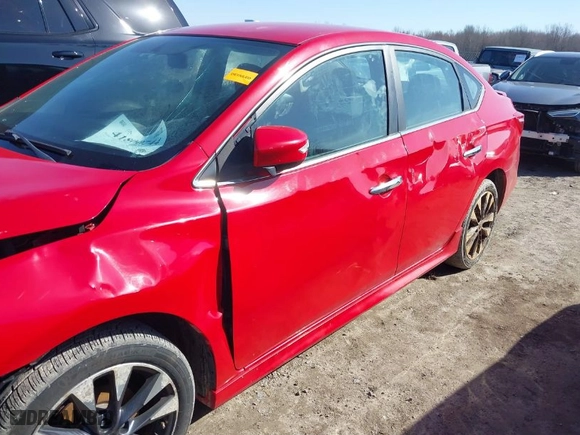 2016 Nissan Sentra SR with VIN 3N1AB7AP6GY262014, listed as a IAAI auction lot 41800744 with 198,494 mi miles. Bid and sale history available at carsss.com. Image 17.