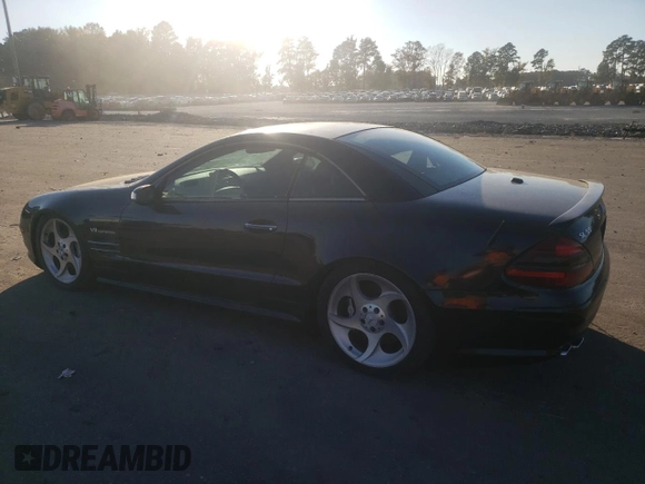 2004 Mercedes-Benz SL 55/63 AMG with VIN WDBSK74FX4F076076, listed as a Copart auction lot 77790544 with Not provided miles and Clean title. Bid and sale history available at DreamBid. Image 2.