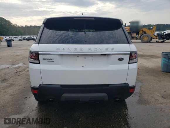 2016 Land Rover Range Rover Sport SE with VIN SALWG2VF2GA553843, listed as a Copart auction lot 56720845 with 102,197 mi miles and Salvage title. Bid and sale history available at DreamBid. Image 6.