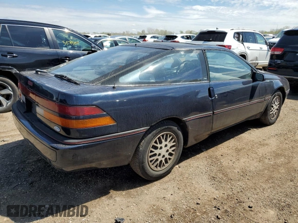 1989 Ford Probe z VIN 1ZVBT21C9K5202343, wystawiony jako Copart lot #55885985 z przebiegiem 150 457 mil mil oraz Czysty tytuł • Clean title. Historia ofert i sprzedaży dostępna na DreamBid. Obrazek 3.