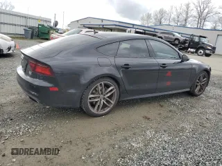 2016 Audi A7 3.0 Premium Plus with VIN WAUWGAFC6GN017375, listed as a Copart auction lot 51098755 with 124,704 mi miles and Salvage Title. Bid and sale history available at carsss.com. Image 3.