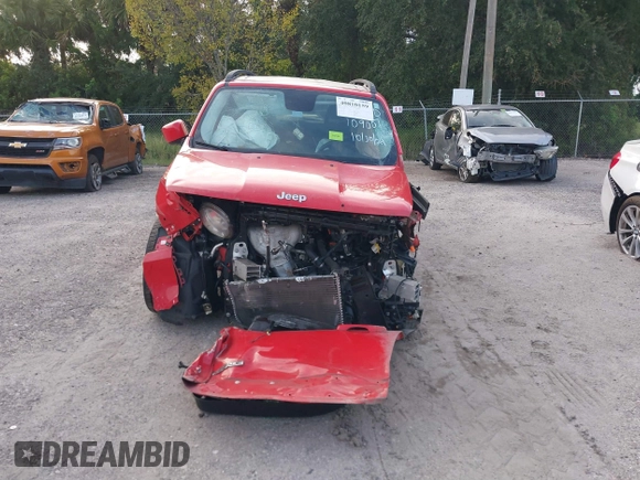 2015 Jeep Renegade Latitude with VIN ZACCJABT6FPC27221, listed as a IAAI auction lot 40810159 with Not Provided miles. Bid and sale history available at carsss.com. Image 12.