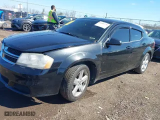 2013 Dodge Avenger SE with VIN 1C3CDZAB4DN645074, listed as a IAAI auction lot 41801736 with NaN miles. Bid and sale history available at carsss.com. Image 2.