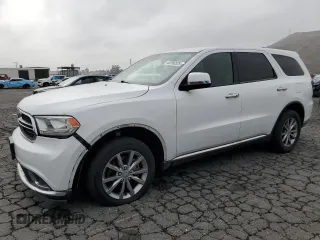 2018 Dodge Durango SXT with VIN 1C4RDJAG9JC372742, listed as a Copart auction lot 43766525 with 201,441 mi miles and Clean Title. Bid and sale history available at DreamBid. Image 1.