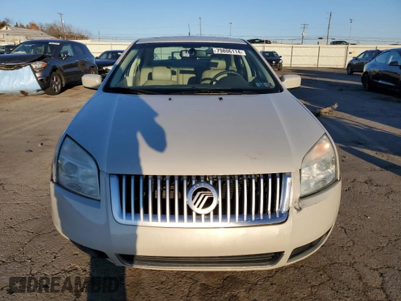 2008 Mercury Milan Premier with VIN 3MEHM02188R654834, listed as a Copart auction lot 79806114 with 102,149 mi miles and Salvage Title. Bid and sale history available at carsss.com. Image 5.