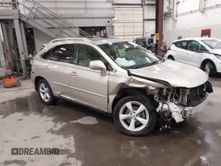 2012 Lexus RX 350 with VIN 2T2BK1BA9CC142609, listed as a IAAI auction lot 41751575 with 62,974 mi miles. Bid and sale history available at carsss.com. Image 1.