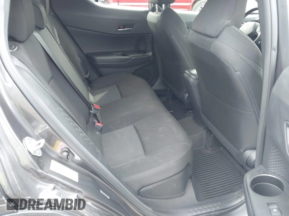 2019 Toyota C-HR XLE with VIN JTNKHMBX6K1055144, listed as a IAAI auction lot 41937836 with 8,299 mi miles. Bid and sale history available at carsss.com. Image 8.