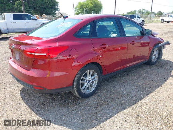 2017 Ford Focus SE with VIN 1FADP3F23HL303314, listed as a IAAI auction lot 42361730 with 68,746 mi miles and . Bid and sale history available at DreamBid. Image 4.