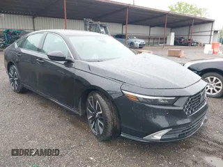2024 Honda Accord Touring with VIN 1HGCY2F83RA080322, listed as a IAAI auction lot 42197386 with Not provided miles and . Bid and sale history available at DreamBid. Image 1.