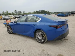 2022 Lexus IS 300 z VIN JTHDA1D20N5121281, wystawiony jako Copart lot #50661515 z przebiegiem 40 188 mil mil oraz Szkoda całkowita • Salvage title. Historia ofert i sprzedaży dostępna na DreamBid. Obrazek 2.