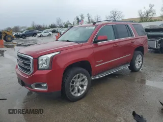 2015 GMC Yukon SLT z VIN 1GKS2BKC6FR154565, wystawiony jako Copart lot #50881225 z przebiegiem 160 669 mil mil oraz Szkoda całkowita • Salvage title. Historia ofert i sprzedaży dostępna na DreamBid. Obrazek 1.