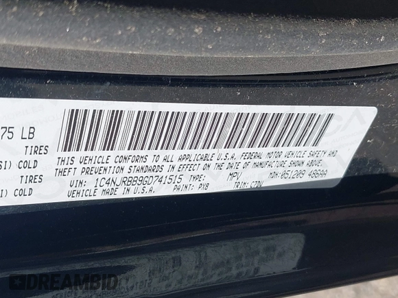 2016 Jeep Patriot Sport z VIN 1C4NJRBB9GD741515, wystawiony jako IAAI lot #42245982 z przebiegiem 134 142 mil mil oraz . Historia ofert i sprzedaży dostępna na DreamBid. Obrazek 9.