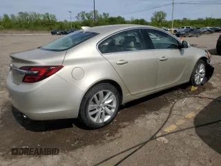 2015 Buick Regal with VIN 2G4GK5EX2F9145921, listed as a Copart auction lot 56309575 with 105,671 mi miles and Clean title. Bid and sale history available at DreamBid. Image 3.