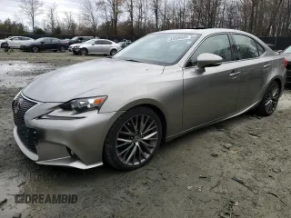 2015 Lexus IS 250 with VIN JTHCF1D26F5025475, listed as a Copart auction lot 83206504 with 108,246 mi miles and Salvage title. Bid and sale history available at DreamBid. Image 1.